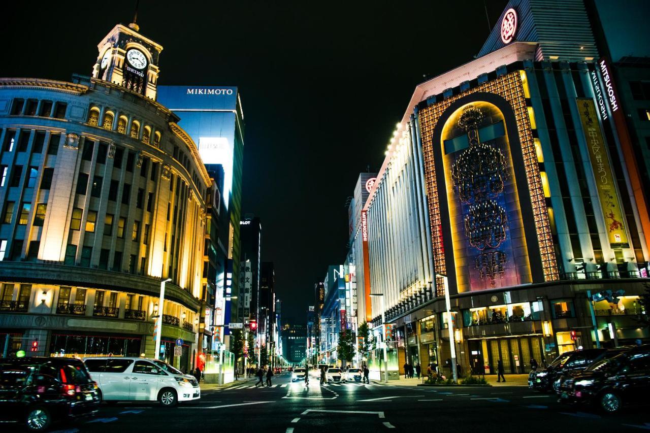 Hotel Grandbach Tokyo Ginza Zewnętrze zdjęcie